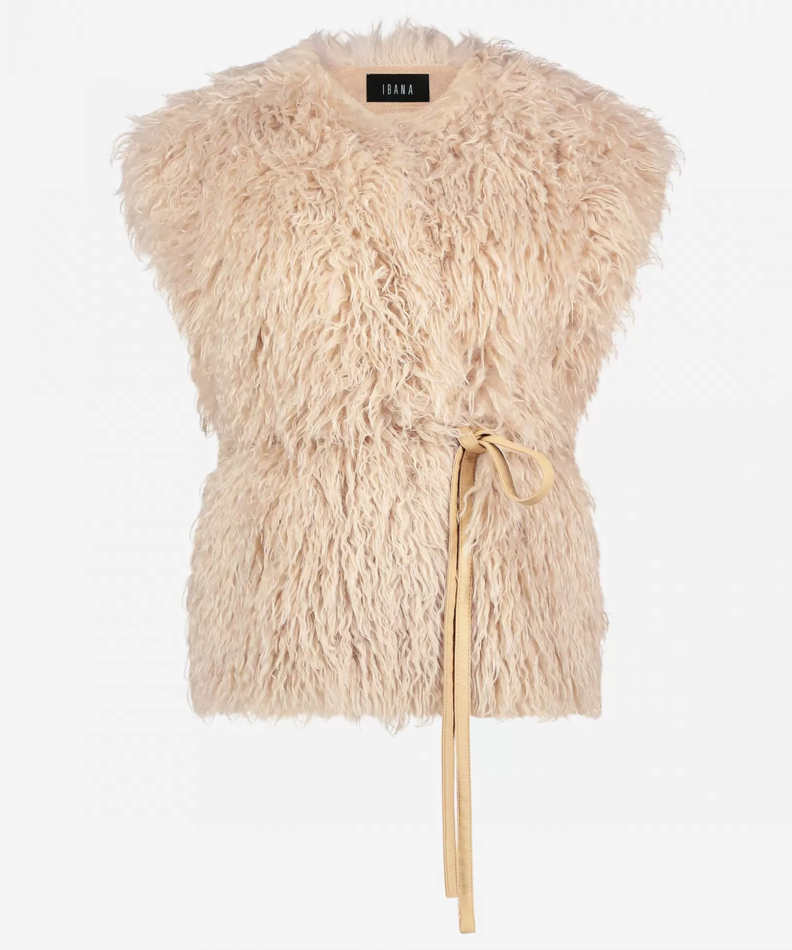 IBANA Faux Fur | Gilet<Jannes | Beige