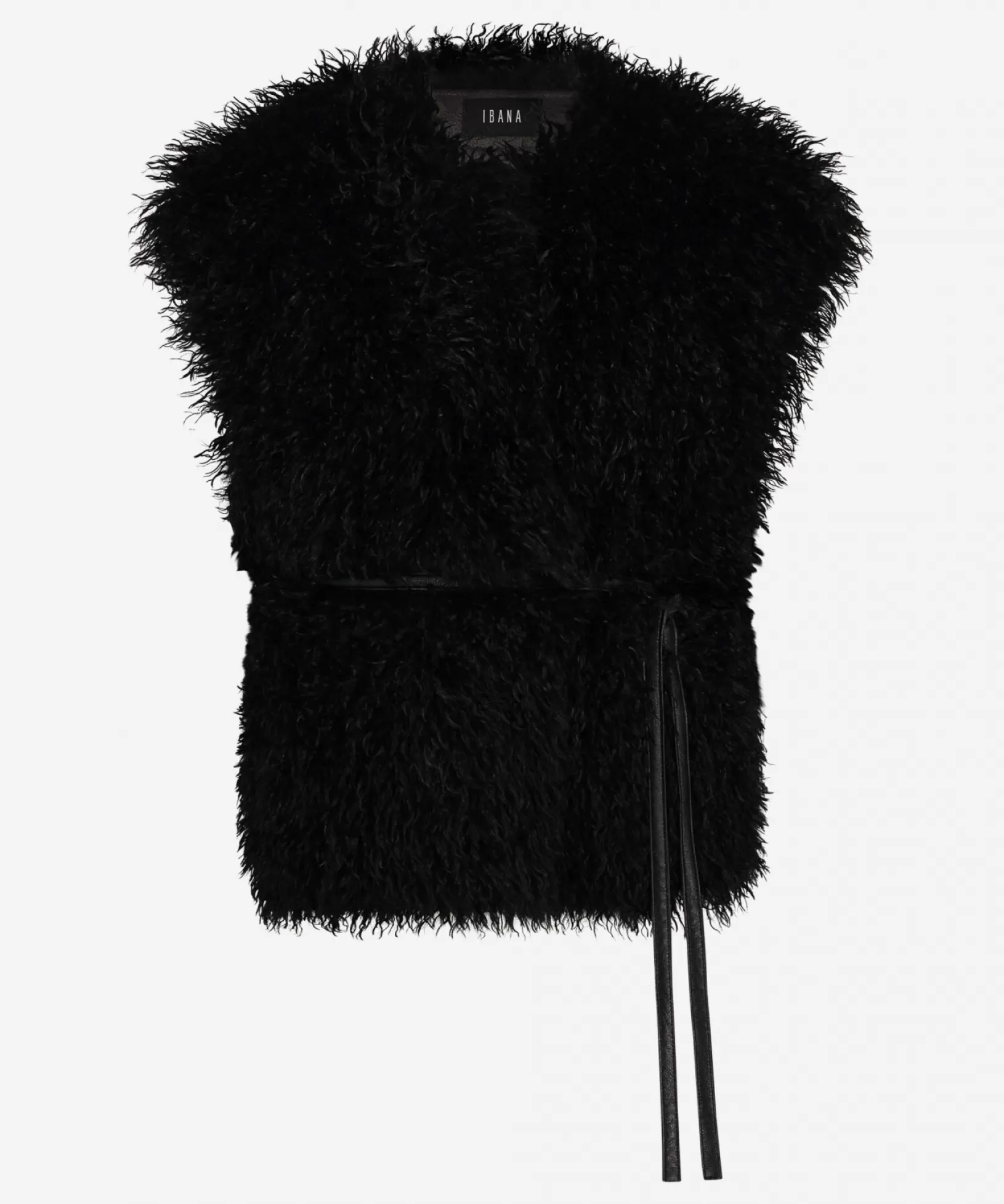 IBANA Faux Fur | Gilet<Jannes | Black