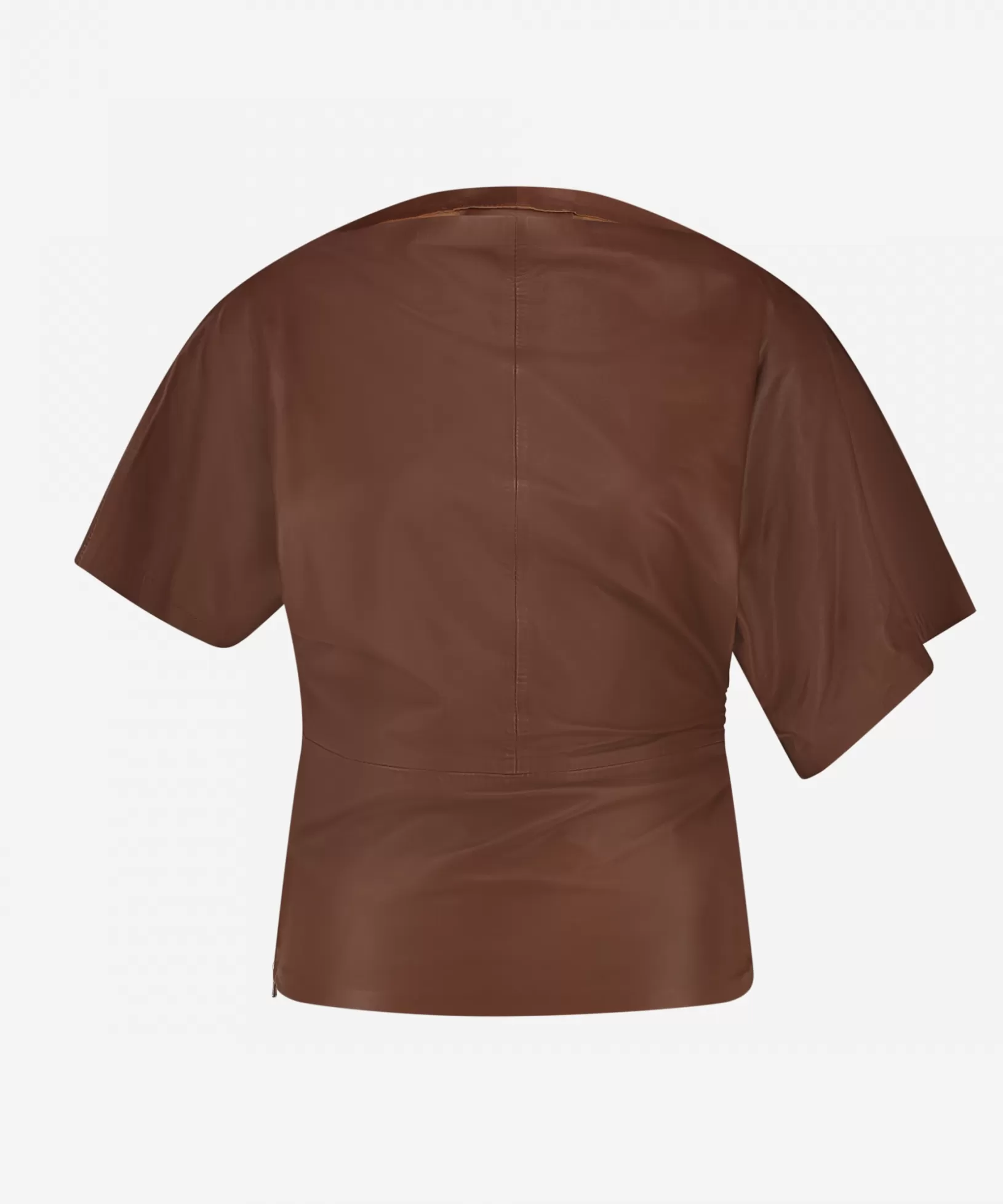 IBANA Tops | Leren Tops En Blouses<Tamiera | Hazelnut